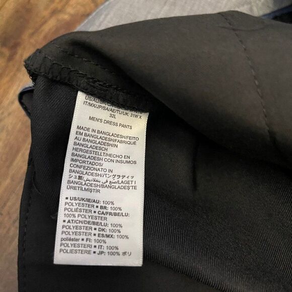 Black Slim Pants 31x32 - Picture 8 of 8